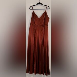 David’s bridal bridesmaid dress